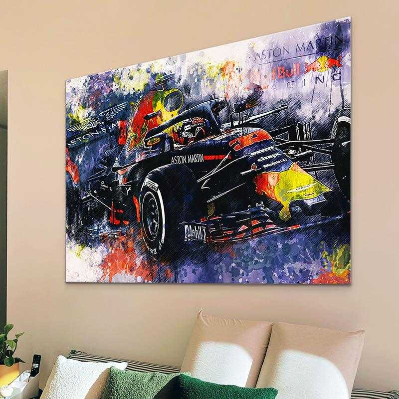Tableau Formule 1 Red Bull - Montableaudeco
