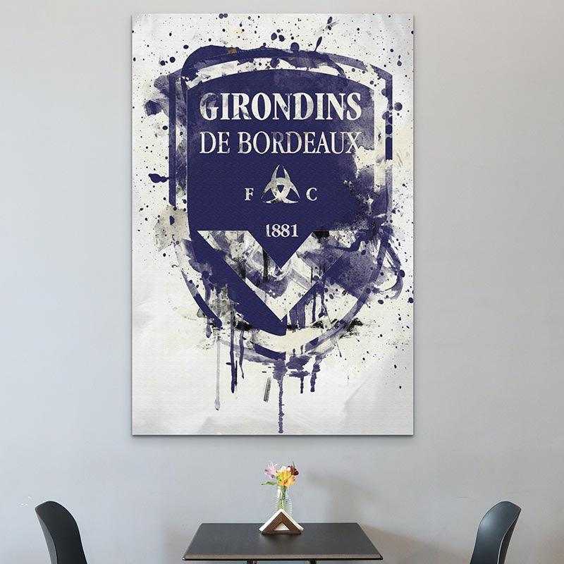 Tableau Girondins de Bordeaux - Montableaudeco