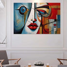 Tableau Contemporain | Reflets Cubiste | Profitez des Promos -20%