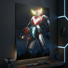 Tableau Goldorak Actarus - 40x60cm / Affiche sans cadre - Toile Imprimée