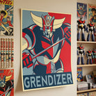 Affiche Goldorak Grendizer inspiration poster années 80