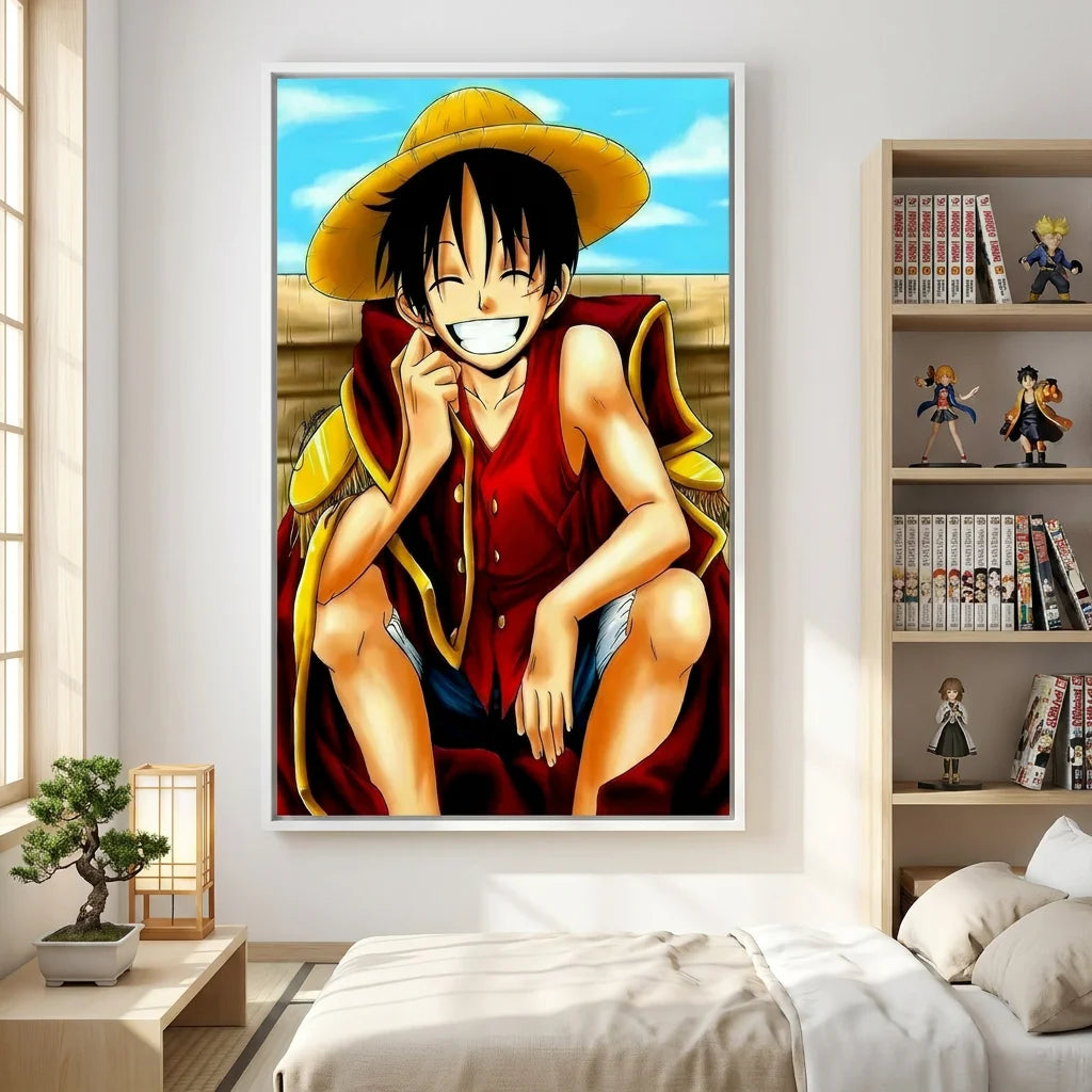 Affiche One Piece Le Sourire de Luffy pour déco anime