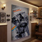 Affiche Retour vers le Futur avec effet pop culture