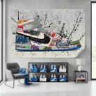 Tableau Street Art Air Dior King - 40x60cm / Affiche sans cadre - Tableau Street Art