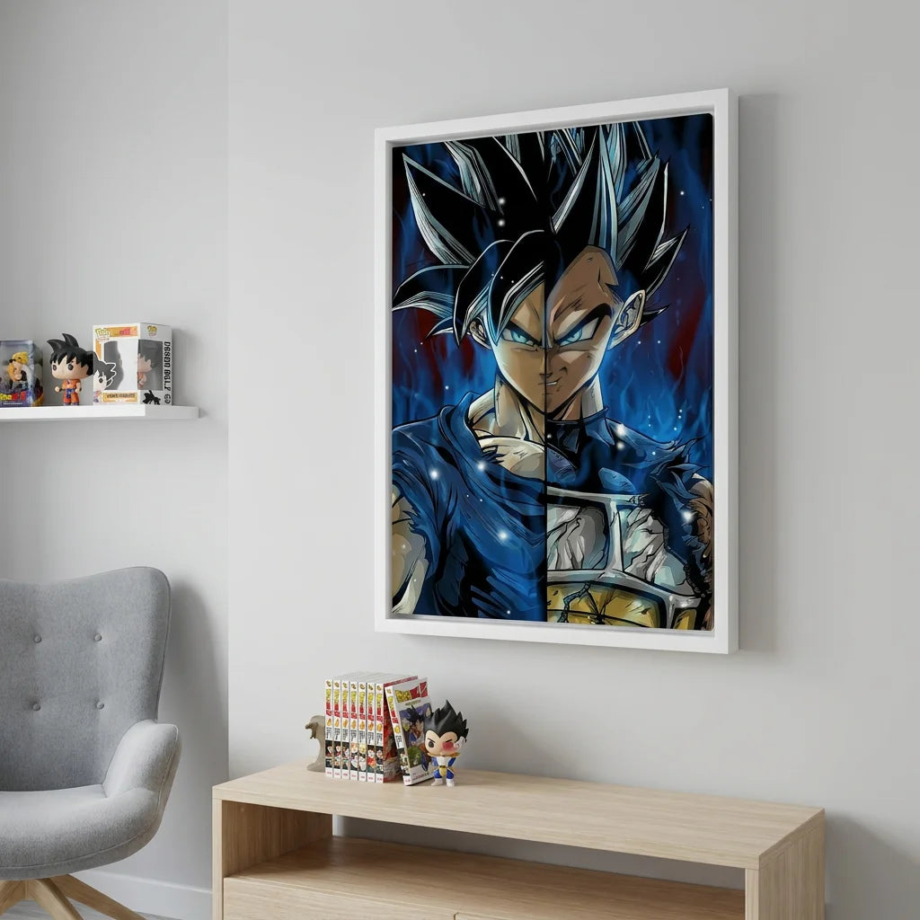 Tableau Dragon Ball Sangoku Vegeta - Toile Imprimée