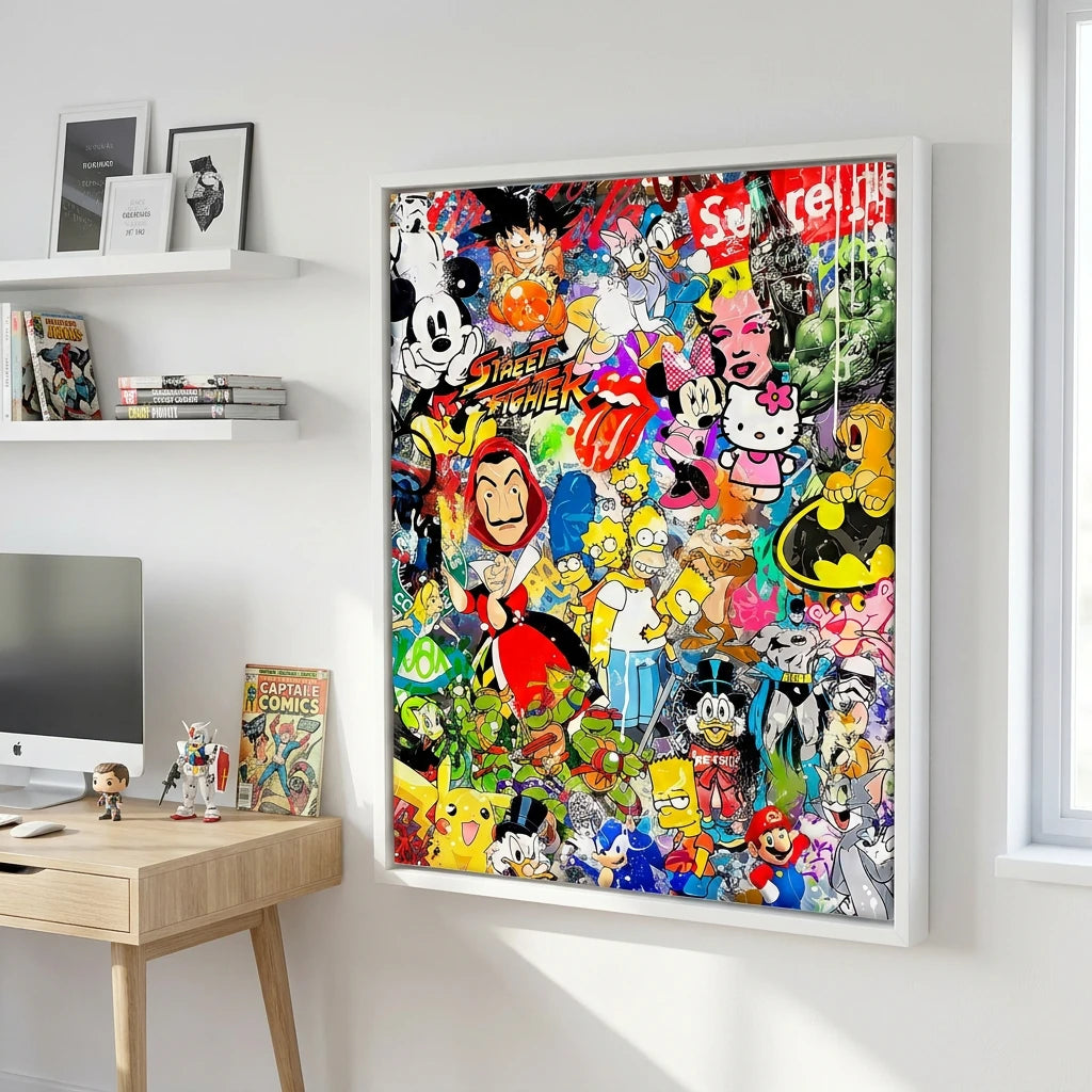 Tableau Street Art Culture 80 - Tableau animation