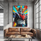 Cadre mural Goldorak pop art style urbain décoration tendance