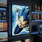 Décoration murale Dragon Ball avec Sangoku et Vegeta