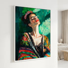 Décoration murale Frida Kahlo style peinture moderne