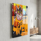 Décoration murale Jean Michel Basquiat pour salon arty