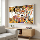Décoration murale One Piece scène de trésor manga