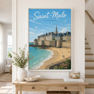 Décoration murale Saint-Malo esprit marin
