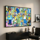 Décoration murale Simpson Fashion pour salon moderne