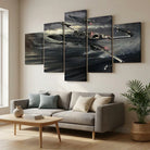 Décoration murale Star Wars X-Wing pour salon moderne
