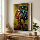 Décoration murale africaine femme du pays pour salon