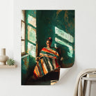 Illustration Frida Kahlo moderne avec ambiance mexicaine chaleureuse