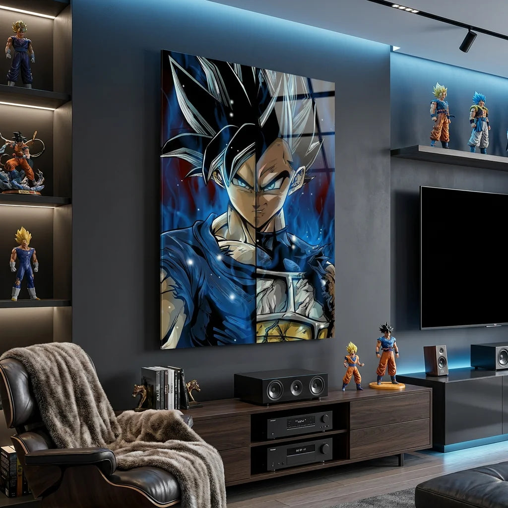 Tableau Dragon Ball Sangoku Vegeta - Toile Imprimée