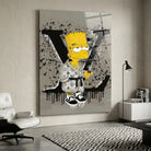Tableau Bart Simpson Louis Vuitton - 40x60cm / Plexiglas - Tableau Animation