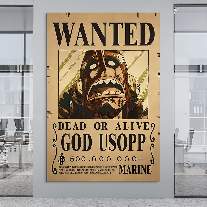 Poster One piece Dead or Alive Gold  Usopp
