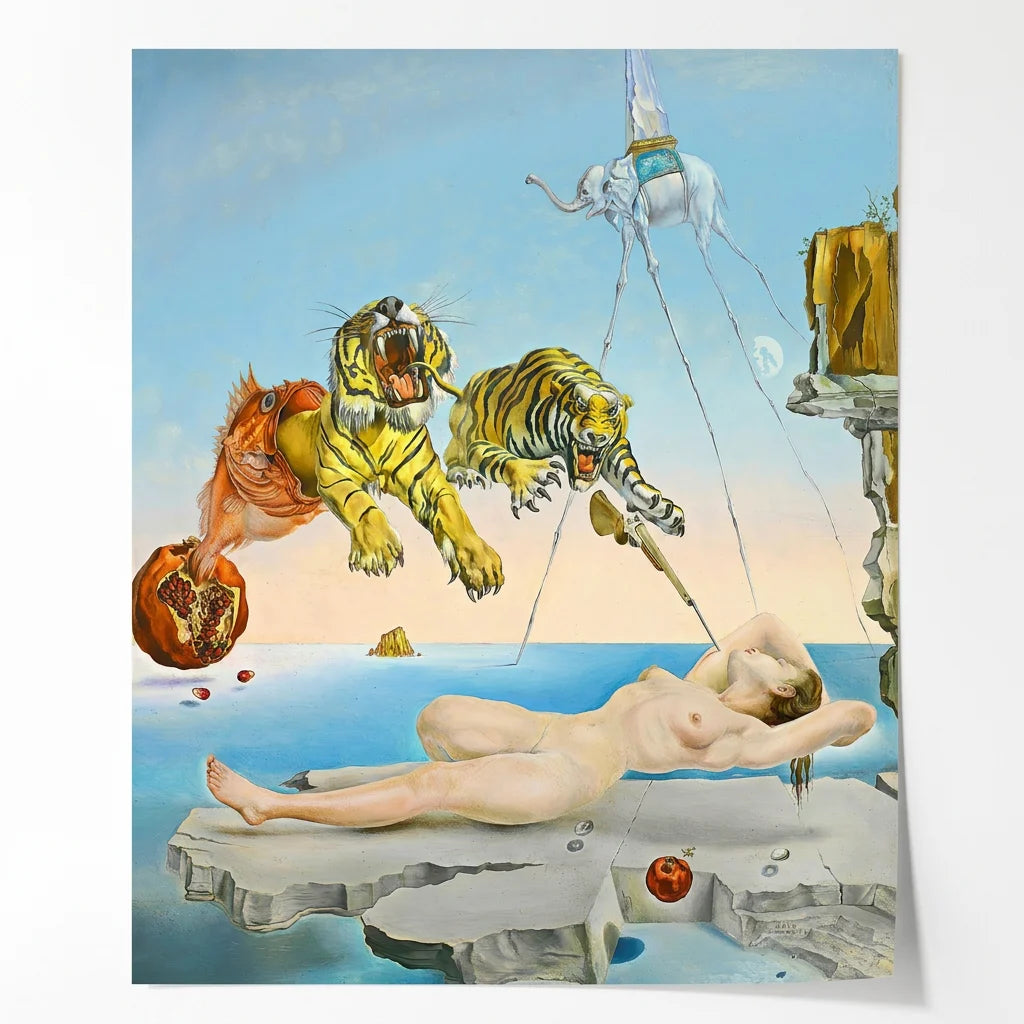 Poster Salvador Dalí Surréaliste – Art Mural Artistique Moderne