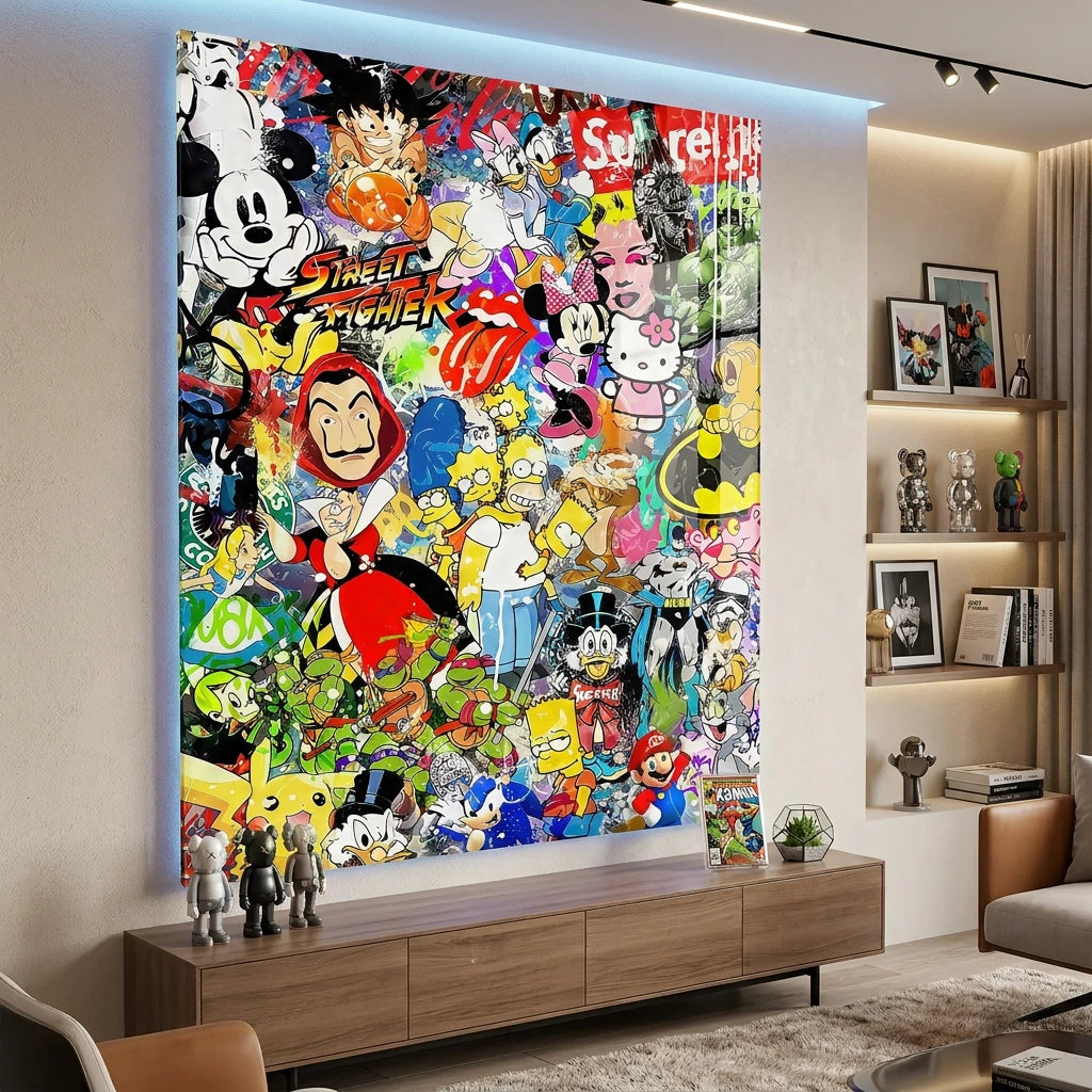 Tableau Street Art Culture 80 - Tableau animation