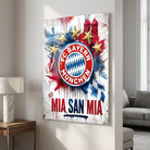 Tableau FC Bayern Munich Graffiti - Tableau Sport