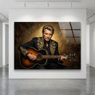 tableau plexiglas guitare decoration murale