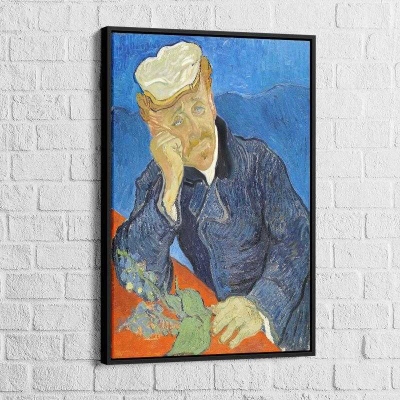 Tableau Vincent Van Gogh Dr Paul Gachet - Montableaudeco