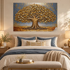 Tableau Arbre de Vie Or