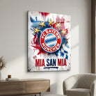Tableau Bayern Munich style street art