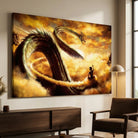 Tableau Dragon Ball Sheeron pour chambre geek ou bureau gaming