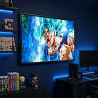 Tableau Dragon Ball horizontal avec Goku en pleine puissance