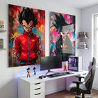 Tableau Dragon Z moderne sur toile pour décoration intérieure