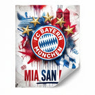 Tableau FC Bayern Munich art urbain