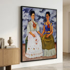 Tableau Frida Kahlo Les Deux Fridas décoration murale moderne
