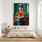 Tableau Frida Kahlo moderne style bohème chic