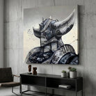 Tableau Goldorak style graffiti pour salon moderne