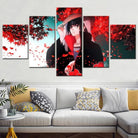 Tableau Itachi Sérénade d’Automne style anime japonais