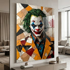 Tableau Joker Pop Art Abstrait