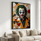 Tableau Joker effet mosaïque