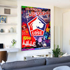 Tableau Lille LOSC FOOTBALL