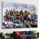 Tableau Marvel Super Héros No Job pour salon moderne