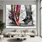 Tableau Nike street art XXL