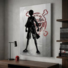 Tableau ONE PIECE Luffy Zoro Sanjî en trois panneaux