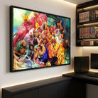 Décoration murale manga One Piece pour fan d’anime