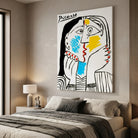 Tableau Picasso Le Baiser Abstrait