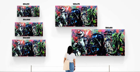 Artistic Star Wars Painting
