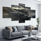 Tableau X-Wing Star Wars ambiance galaxie et combat spatial