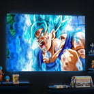 Tableau manga Dragon Ball Fureur de Goku pour chambre geek