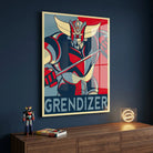 Tableau manga Goldorak Grendizer pour fan d’anime rétro
